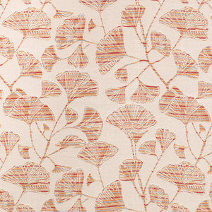 D4555 Ginkgo Poppy by Charlotte Fabric