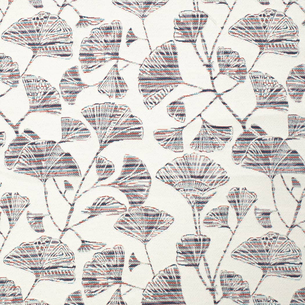 D4556 Ginkgo Marine by Charlotte Fabric Veranda II 71% Polypropylene, 29% Polyester Mexico </p><p>Repeat: Horizontal 11" x Vertical 11" 54 Inches - Fabric Carolina -