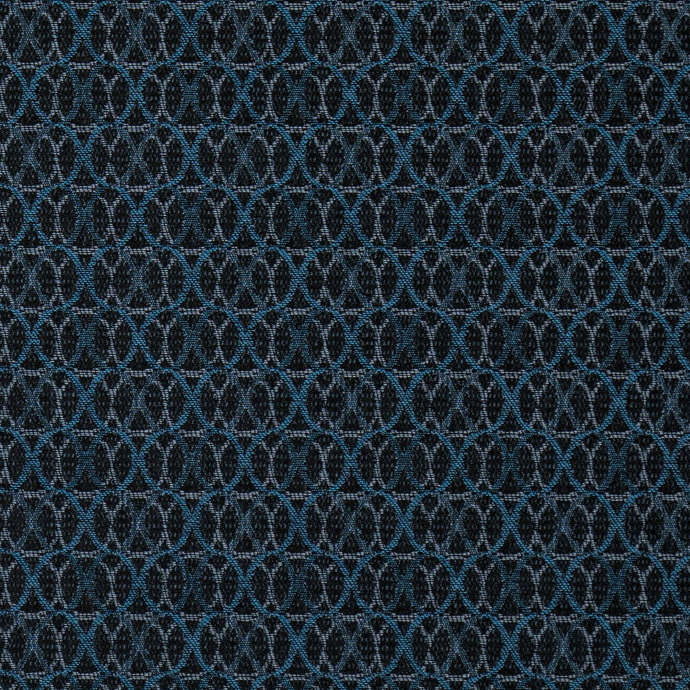 D4622 Sapphire by Charlotte Fabric Contract Collective 100% Polyester USA Exceeds 100,000 Wyzenbeek Rubs (Heavy Duty) Horizontal 1.5" x Vertical 1.75" 54 Inches - Fabric Carolina -