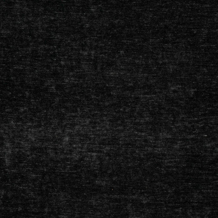 D4727 Onyx by Charlotte Fabric Luxe Velvet II 100% Polyester Asia Exceeds 120,000 Wyzenbeek Rubs (Heavy Duty) No Repeat 54 Inches - Fabric Carolina -