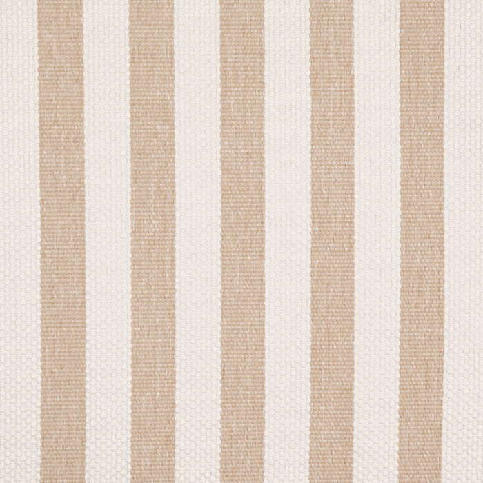 Value Stripes Biscuit D5095 by Charlotte Fabrics Fabric Charlotte Fabrics Fabric Value Stripes 100% Polypropylene USA Horizontal 1.75" 54"  - Fabric Carolina - 
