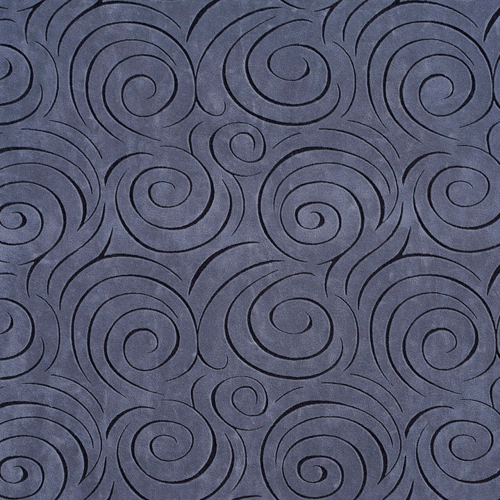 D536 Wedgewood Swirl by Charlotte Fabric Microfibers II 100% Nylon Microfiber Made In USA Exceeds 200,000 Wyzenbeek Rubs (Heavy Duty) Horizontal: 7.5" x Vertical: 6.5" 54 Inches - Fabric Carolina -