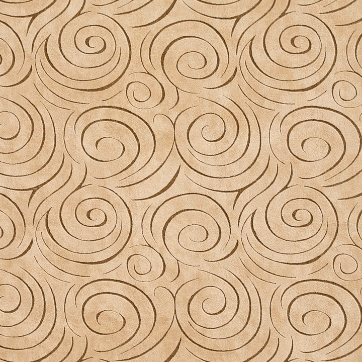 D539 Flax Swirl by Charlotte Fabric Microfibers II 100% Nylon Microfiber Made In USA Exceeds 200,000 Wyzenbeek Rubs (Heavy Duty) Horizontal: 7.5" x Vertical: 6.5" 54 Inches - Fabric Carolina -