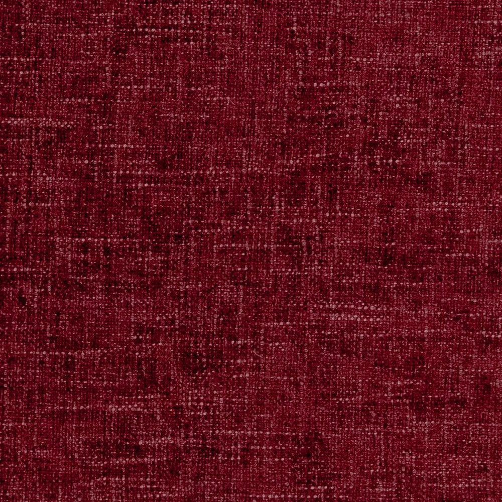 D708 Scarlet by Charlotte Fabric Chenille Textures 82% Polyester, 18% Rayon Asia Exceeds 80,000 Wyzenbeek Rubs (Heavy Duty) No Repeat 54 Inches - Fabric Carolina -