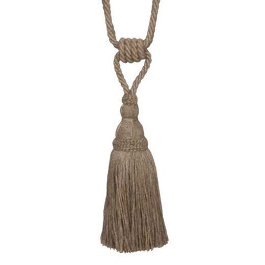 HS-2705 - Tieback - Col. Jute by Europatex Fabric Natural Materials 100% Jute China See Sample Horizontal: N/A and Vertical: N/A   - Fabric Carolina -