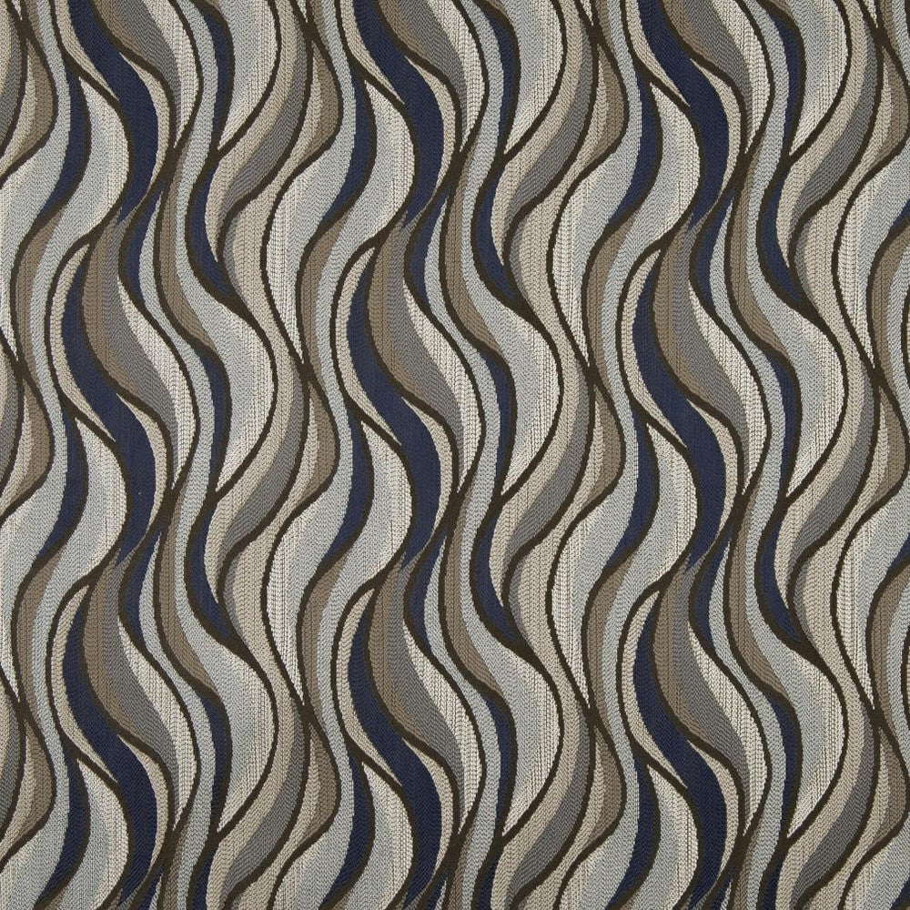 D831 Niagara/Storm by Charlotte Fabric Contemporary Wovens II 100% Woven Polyester Asia Exceeds 42,000 Wyzenbeek Rubs (Heavy Duty) Horizontal 6" 54 Inches - Fabric Carolina -