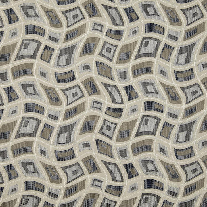 D861 Zion/Sky by Charlotte Designer Fabric Contemporary Wovens II 100% Woven Polyester Asia Exceeds 42,000 Wyzenbeek Rubs (Heavy Duty) </p><p>Repeat: Horizontal: 11.5" x Vertical: 7.5" 54 Inches - Swanky Fabrics -
