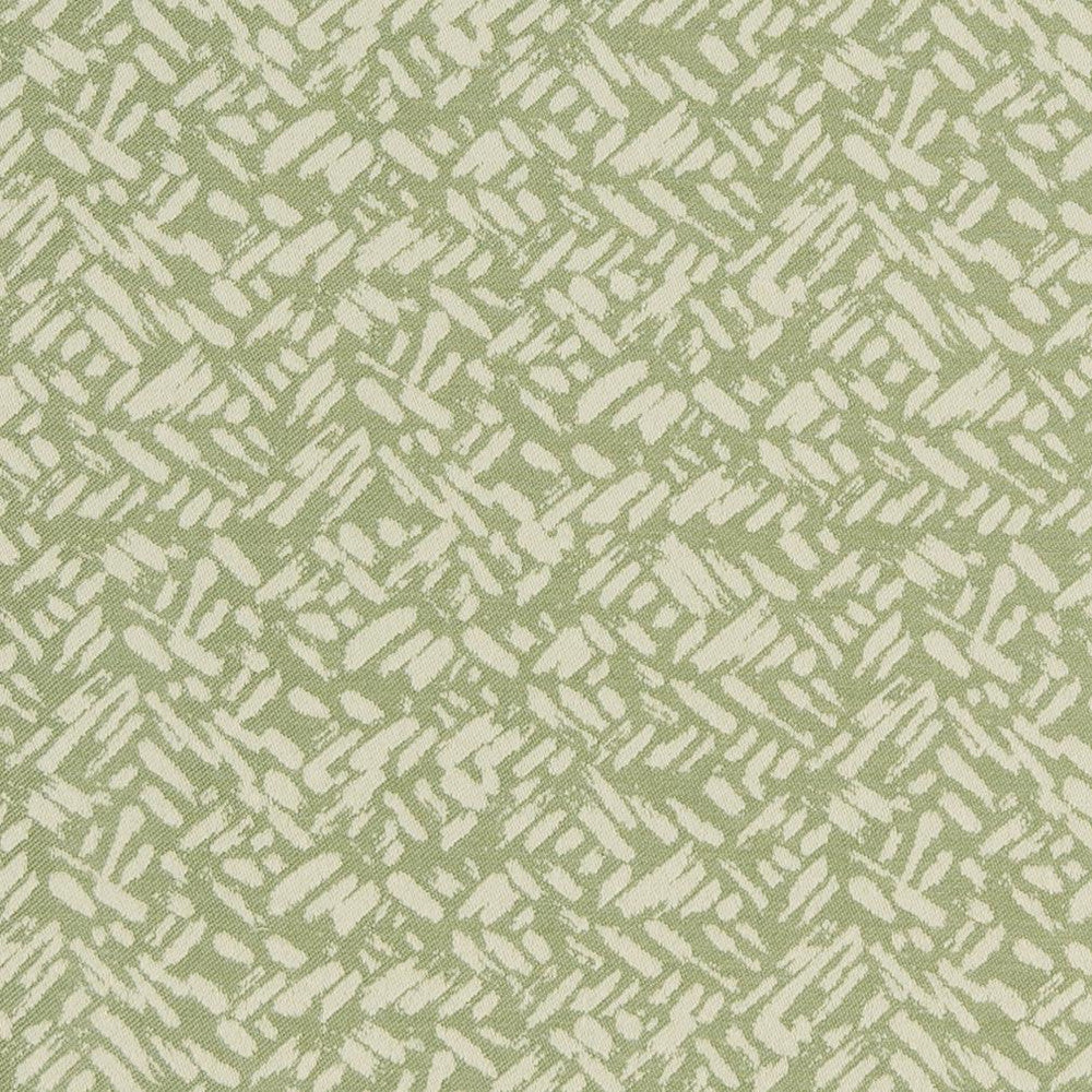 D909 Rice/Aloe by Charlotte Designer Fabric Durables III 100% Woven Polyester Made In USA Exceeds 100,000 Wyzenbeek Rubs (Heavy Duty) Horizontal 7.25" x Vertical 6.75" 54 Inches - Swanky Fabrics -