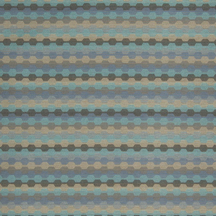 D918 Rope/Azure by Charlotte Fabric Durables III 100% Woven Polyester Made In USA Exceeds 100,000 Wyzenbeek Rubs (Heavy Duty) </p><p>Repeat: Horizontal: 1" x Vertical: 7.25" 54 Inches - Fabric Carolina -