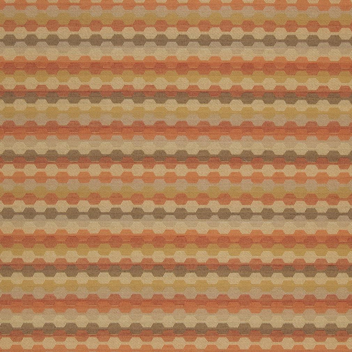 D920 Rope/Rust by Charlotte Fabric Durables III 100% Woven Polyester Made In USA Exceeds 100,000 Wyzenbeek Rubs (Heavy Duty) Horizontal 1" x Vertical 7.25" 54 Inches - Fabric Carolina -