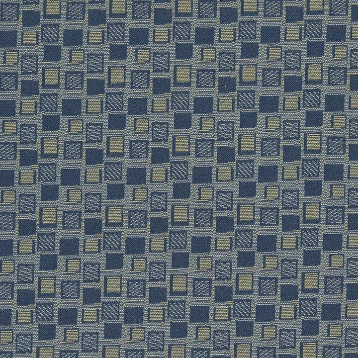 D925 Squares/Navy by Charlotte Fabric Durables III 100% Woven Polyester Made In USA Exceeds 100,000 Wyzenbeek Rubs (Heavy Duty) </p><p>Repeat: Horizontal: 1.75" x Vertical: 1.75" 54 Inches - Fabric Carolina -