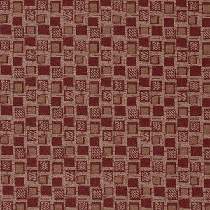 D928 Squares/Spice by Charlotte Fabric