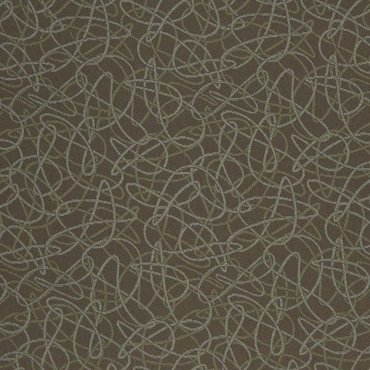 D931 Squiggles/Chocolate by Charlotte Fabric Durables III 100% Woven Polyester Made In USA Exceeds 100,000 Wyzenbeek Rubs (Heavy Duty) </p><p>Repeat: Horizontal: 7.25" x Vertical: 7.25" 54 Inches - Fabric Carolina -