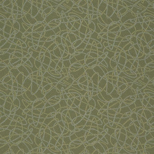 D934 Squiggles/Sage by Charlotte Fabric