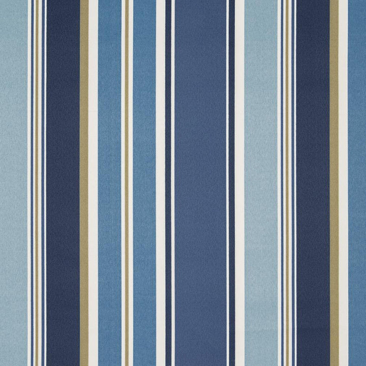 D940 Chambray Stripe by Charlotte Designer Fabric Prints & Wovens 100% Acrylic Asia Exceeds 30,000 Wyzenbeek Rubs (Heavy Duty) Horizontal 13.5" 54 Inches - Swanky Fabrics -