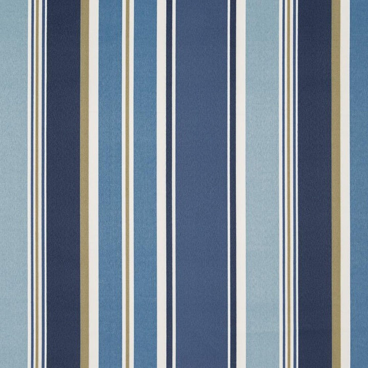 D940 Chambray Stripe by Charlotte Fabric Prints & Wovens 100% Acrylic Asia Exceeds 30,000 Wyzenbeek Rubs (Heavy Duty) Horizontal 13.5" 54 Inches - Fabric Carolina -