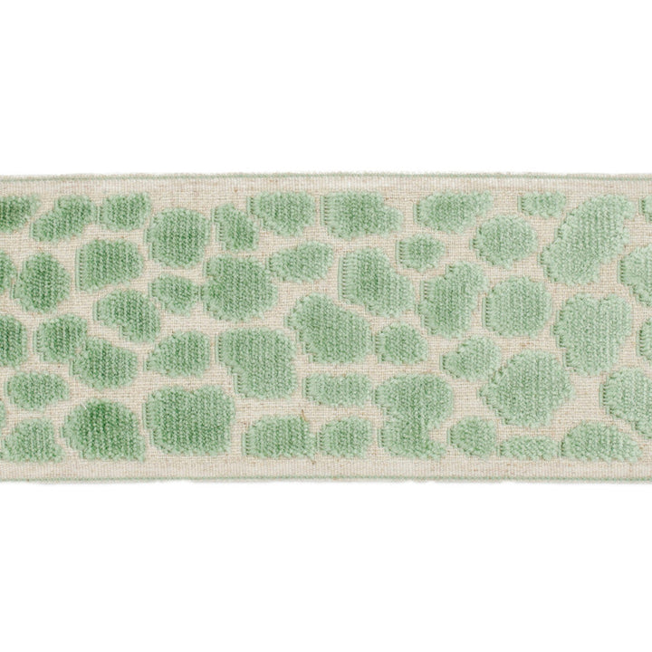 Alpas Caribbean Green by Europatex Designer Fabric Alpas 100% Polyester 3.50 inches - Swanky Fabrics -