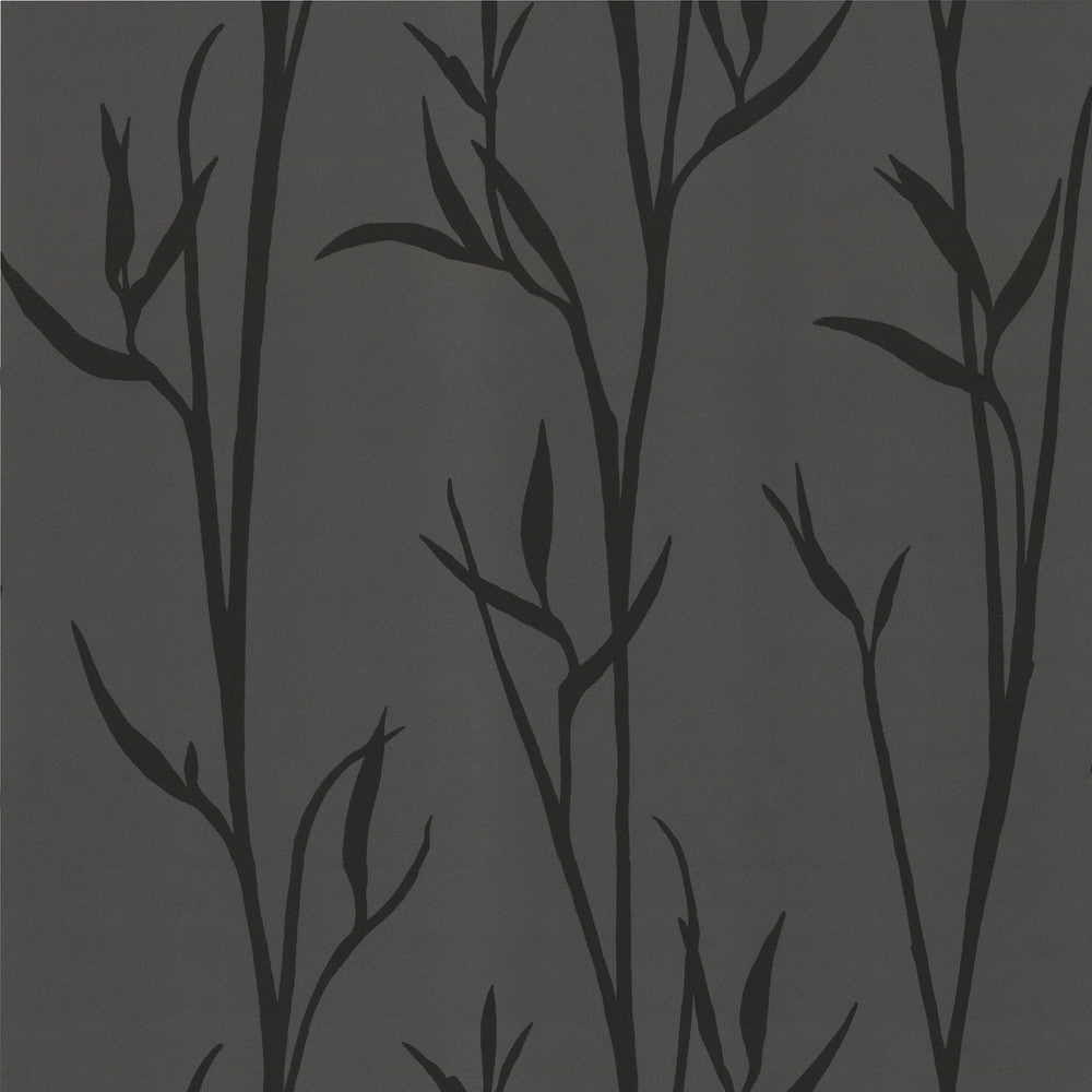 Matcha Black Wallpaper by York Wallcoverings Artisan Digest Covers about 60.8 square feet 27-in by 27-ft long roll Unpasted 25.25 - Fabric Carolina -