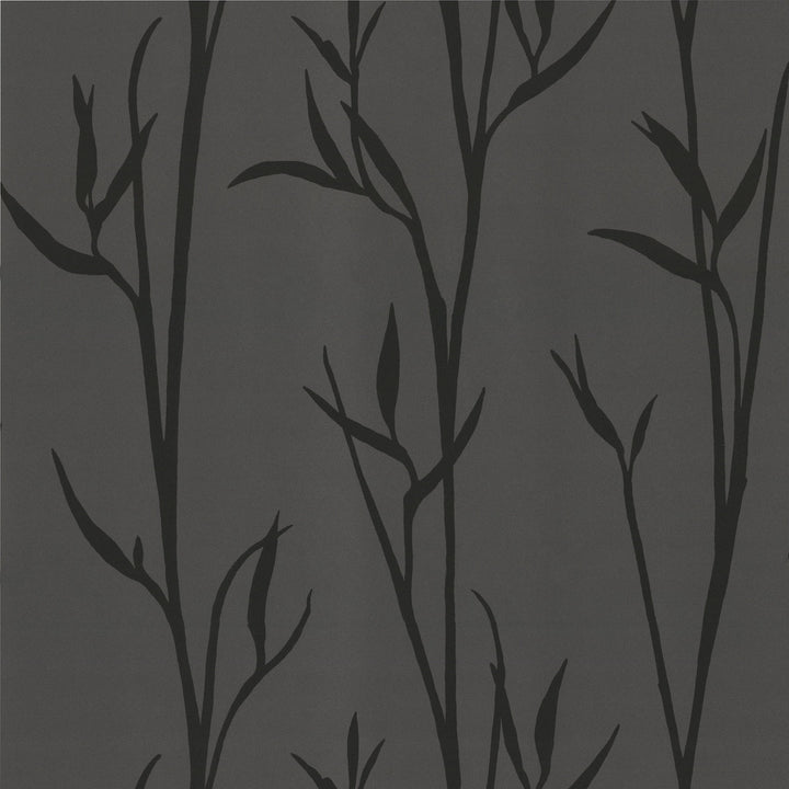 Matcha Black Wallpaper by York Wallcoverings Artisan Digest Covers about 60.8 square feet 27-in by 27-ft long roll Unpasted 25.25 - Fabric Carolina -