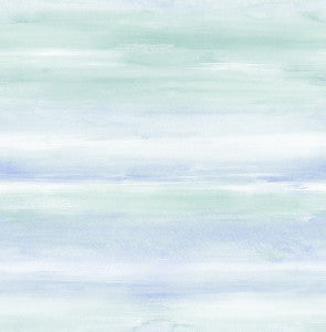 Watercolor Periwinkle and Teal by Seabrook Wallpaper