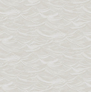 Calm Seas Soft Gray and White by Seabrook Wallpaper
