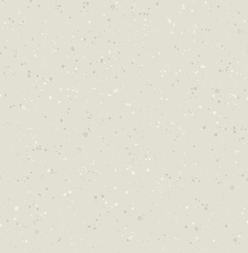 Paint Splatter Gray and White by Seabrook Wallpaper Day Dreamers United States 56.12 20.87" 20.5" - Fabric Carolina -