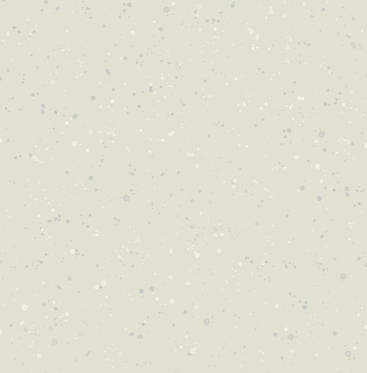 Paint Splatter Gray and White by Seabrook Wallpaper Day Dreamers United States 56.12 20.87" 20.5" - Fabric Carolina -