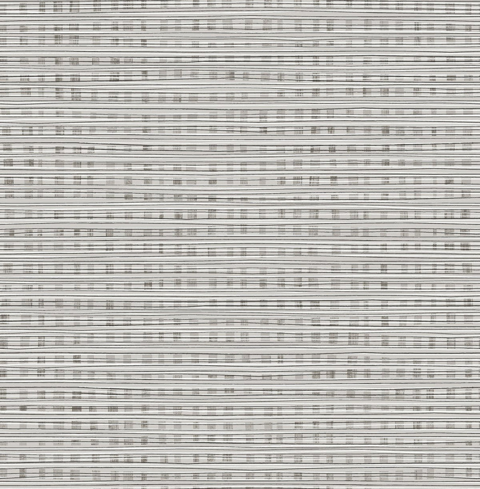 Weave Charcoal by Seabrook Wallpaper Day Dreamers United States 56.12 20.87" 20.5" - Fabric Carolina -