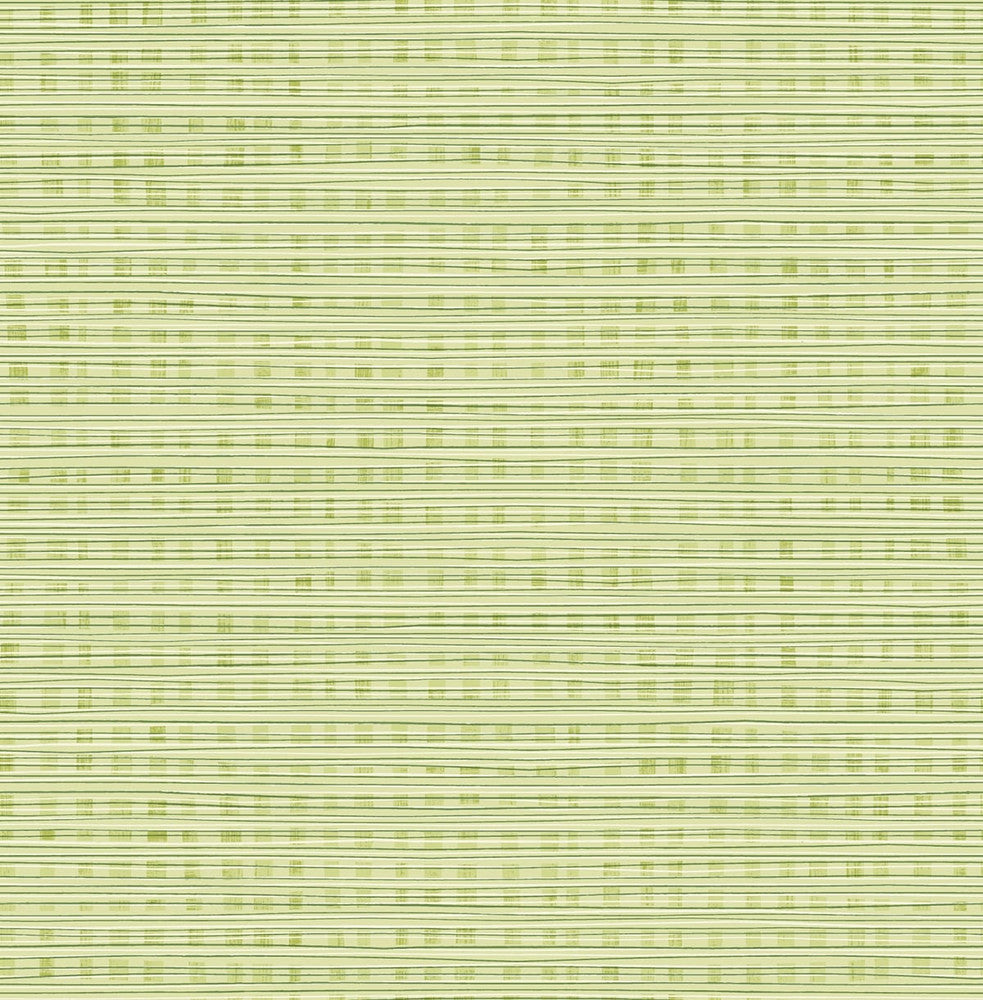 Weave Green Apple by Seabrook Wallpaper Day Dreamers United States 56.12 20.87" 20.5" - Fabric Carolina -