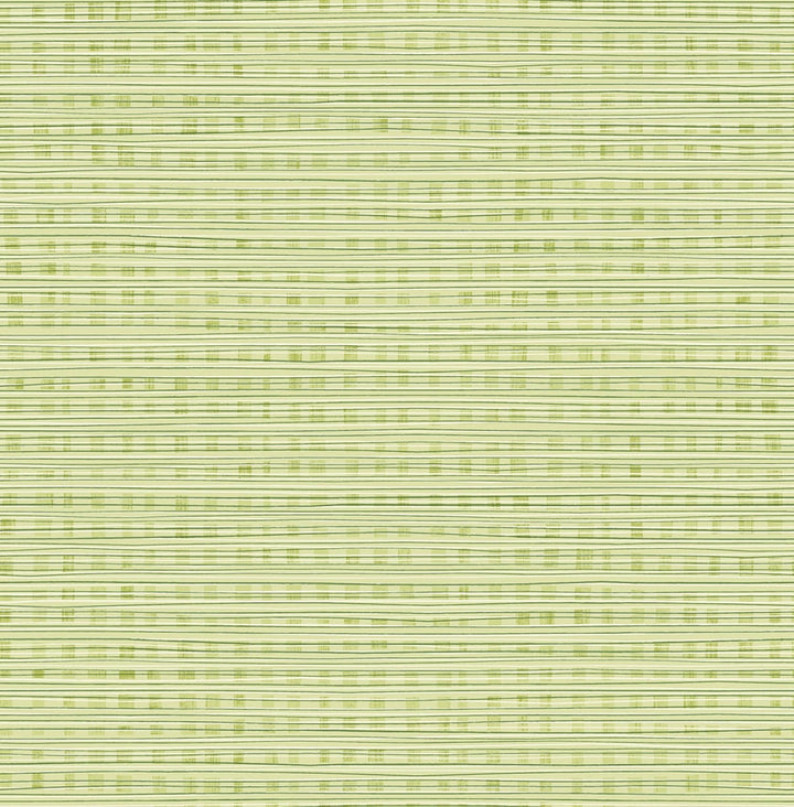 Weave Green Apple by Seabrook Wallpaper Day Dreamers United States 56.12 20.87" 20.5" - Fabric Carolina -