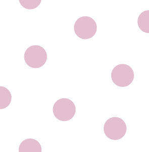 Dots Bubblegum by Seabrook Wallpaper