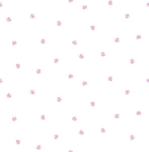 Little Daisy Bubblegum by Seabrook Wallpaper