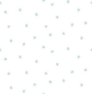 Little Daisy Teal by Seabrook Wallpaper