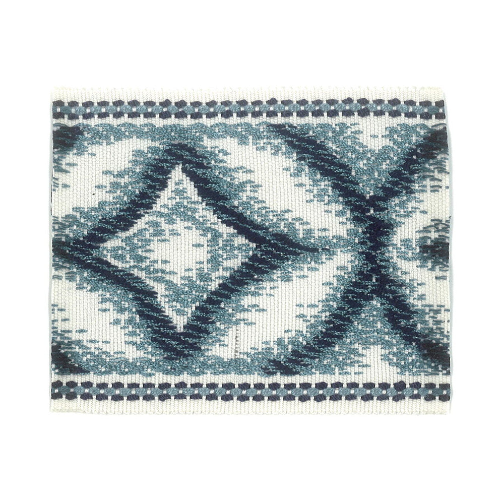 Dactyl 3 Denim by Stout Designer Trim NEW WORLD TRIM VOLUME II 100%SVI CHINA Horizontal: 0.000 and Vertical: 0.000 3 in - Swanky Fabrics -