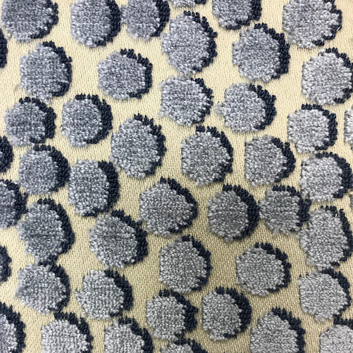 Dado 1 Slate by Stout Fabric RIGHT ON TREND CUT VELVETS 56%SVI 25%POL 19%COT INDIA CATB 117-2013 MARTINDALE WEAR TEST (25 000 CIRCULAR RUBS) Horizontal: 7 and Vertical: 5 54 in - Fabric Carolina -