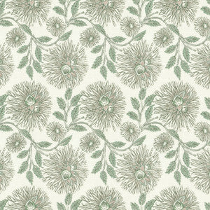 Dahlia 1 Aloe by Stout Fabric
