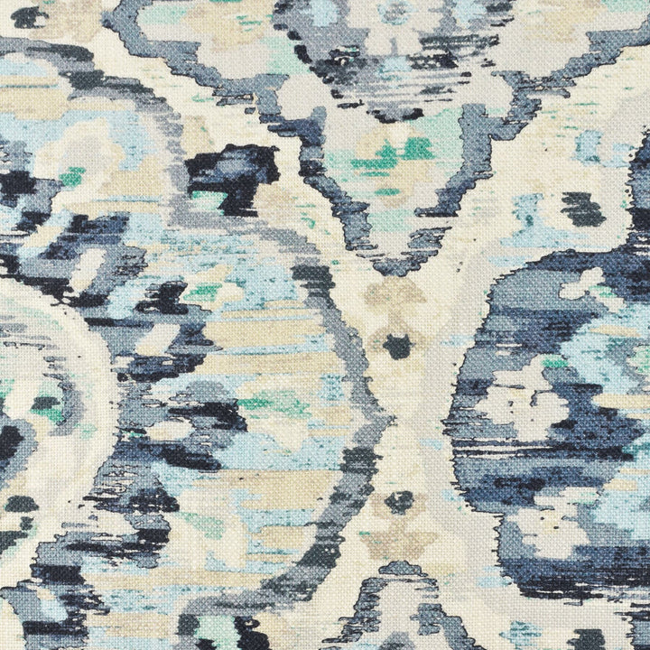 Daily 5 Slate by Stout Fabric Stout Fabric Daily 5 SlateFabric COMFORTABLE LIVING BREEZE/INDIGO SPAIN </p><p>Repeat: H: 27.000, V: 27.000 54 in - Fabric Carolina -