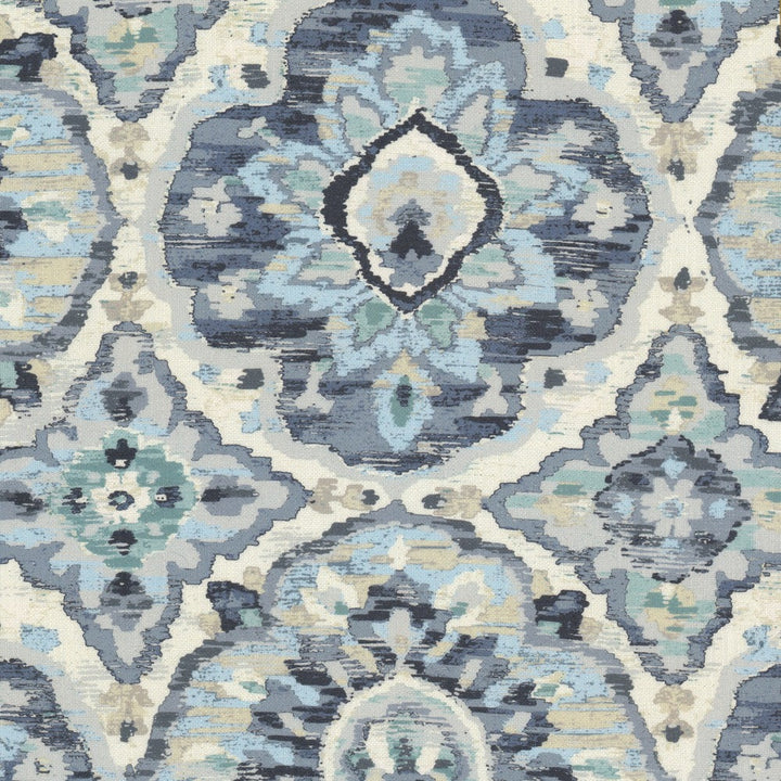 Daily 5 Slate by Stout Fabric Stout Fabric Daily 5 SlateFabric RAINBOW LIBRARY HARBOR/INK 70%SVI 30%LIN SPAIN </p><p>Repeat: H: 27.000, V: 27.000 54 in - Fabric Carolina -