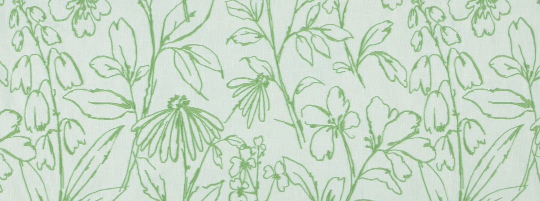Daisy 251 Island Green by Covington Designer Fabric