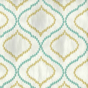 Daisy Reef 180 by Norbar Fabric PRISM SUMMER 52% POLYESTER 48% COTTON INDIA 51K BASE OF FABRIC </p><p>Repeat: 6"V 8 1/2"H HALFDROP 52 - Fabric Carolina -