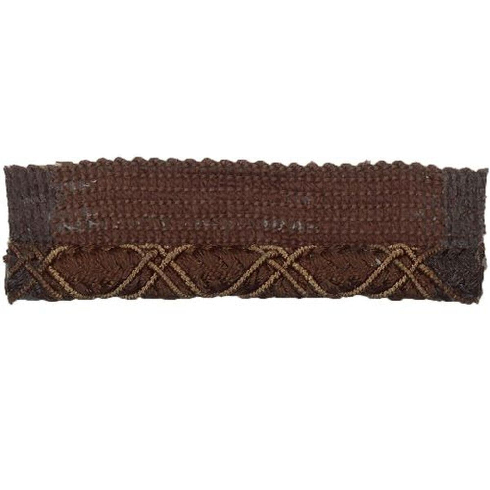 Dalin 5 Mocha by Stout Trim ALHAMBRA TRIM 50%SVI 50%POL CHINA </p><p>Repeat: 0 0.38 in - Fabric Carolina -