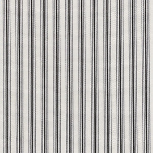 Dalton 3 Black/Cream by Stout Fabric