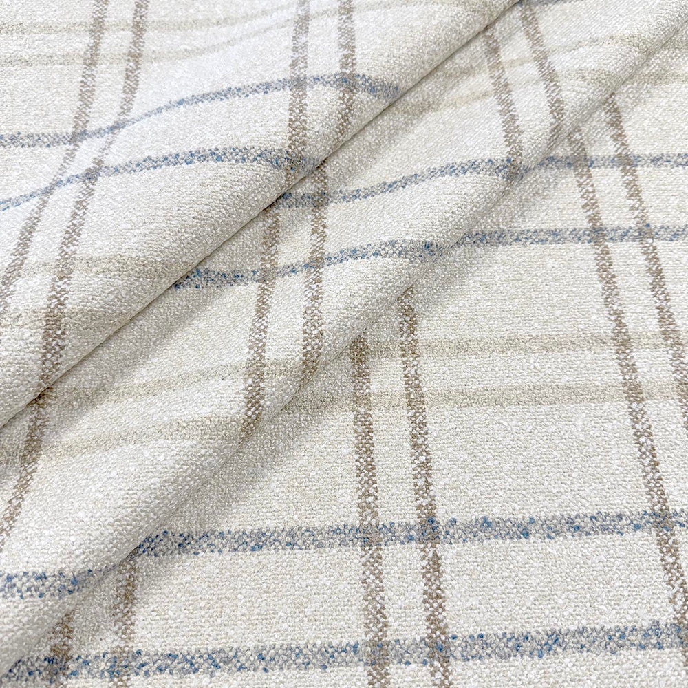 Dampert Blue by Magnolia Designer Fabric - 100% Polyester India 50000 Horizontal: 7 and Vertical: 4.5 54 - Swanky Fabrics -