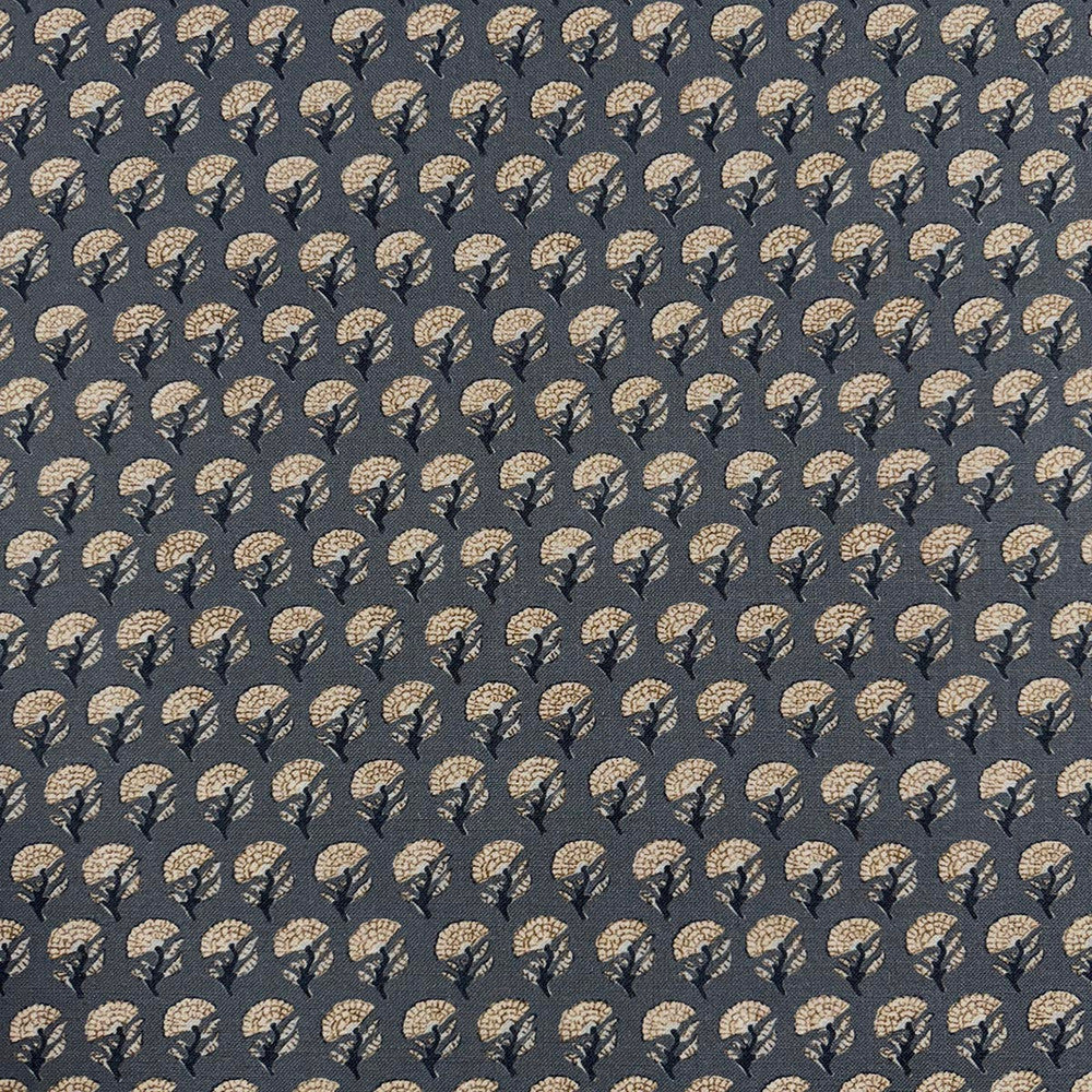 Dandy Indigo by Magnolia Fabric - 50 Cotton, 35 Viscose, 15 Linen India 80000 Horizontal: 1 and Vertical: 2 54 - Fabric Carolina -