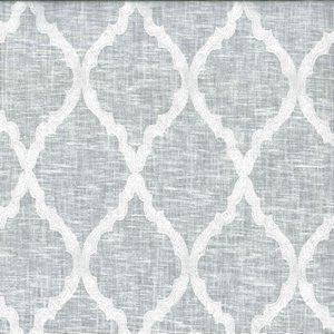 Danielle Snowflake by Norbar Designer Fabric 81% POLYESTER 19% COTTON INDIA 9 1/2"V 8 3/4"H 51 - Swanky Fabrics -