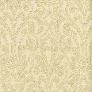 Dapper Beige by Norbar Fabric Color/SILVER-GOLD-BRONZE-COPPER 100% POLYESTER INDIA 15,000 WYZENBEEK 17"V 13 1/2"H 55 - Fabric Carolina -