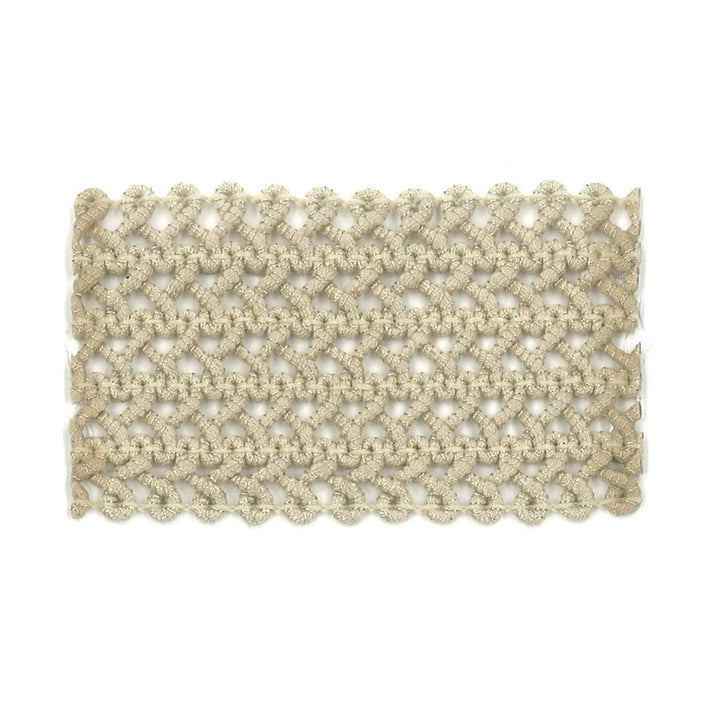 Darning 1 Fawn by Stout Trim NEW WORLD TRIM VOLUME II 98%SVI 2%MTL ITALY Horizontal: 0 and Vertical: 0 2.13 in - Fabric Carolina -