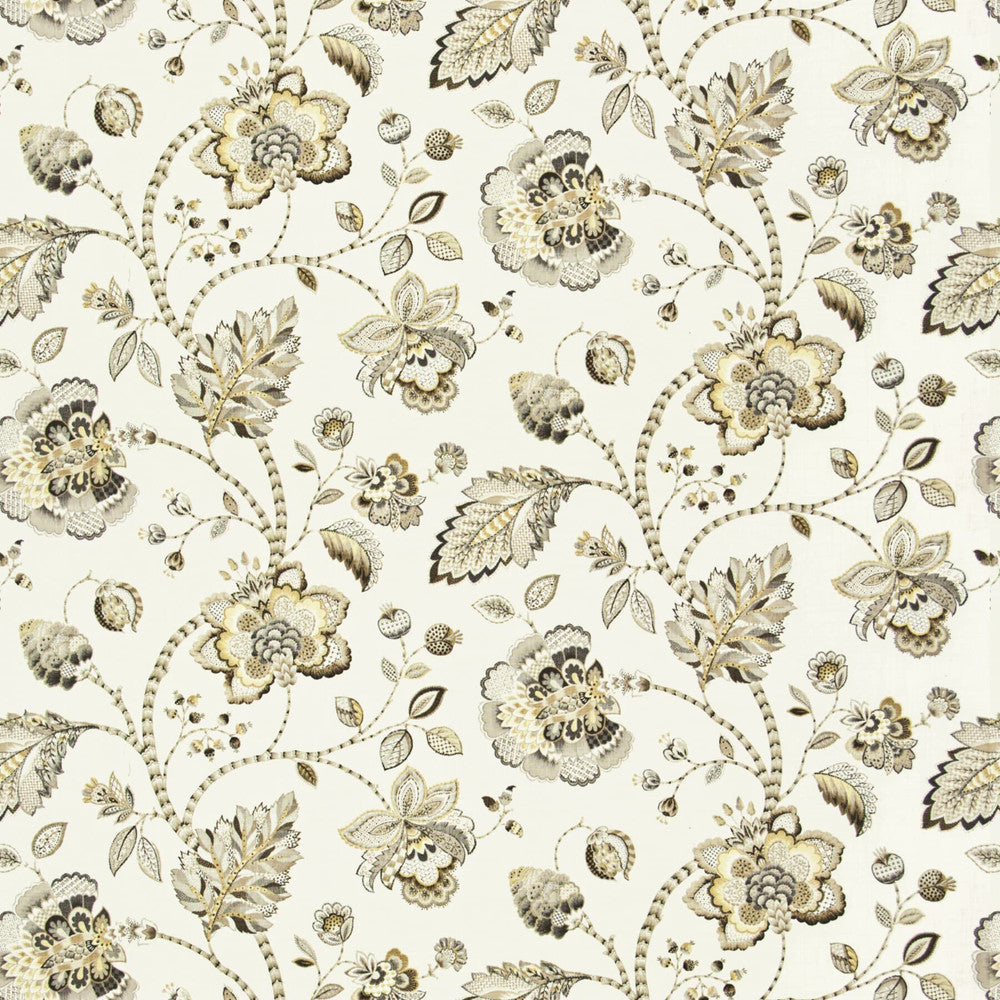 Darrtown 1 Truffle by Stout Fabric COMFORTABLE LIVING SHADOW/SLATE 55%LIN 45%SVI USA Horizontal: 27.000 and Vertical: 27.000 54 in - Fabric Carolina -