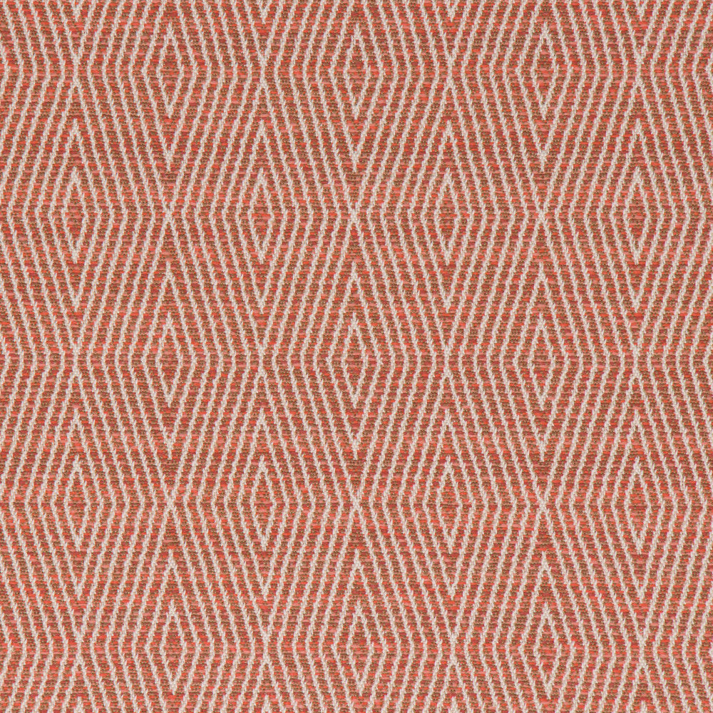 Dart Terracotta by Bella-Dura Designer Fabric  100% BELLA DURA POLYOLEFIN USA 70000 H: 2.25'' V: 3.25'' 53.75''  - Swanky Fabrics -
