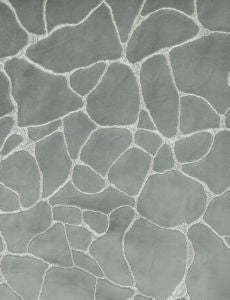 Darwin Graphite 9 by Norbar Designer Fabric VELVET 100% POLYESTER CHINA 15 1/4"V 26 3/4"H 58 - Swanky Fabrics -